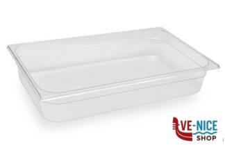 plastica GN POLICARBONATO 1.1 BACINELLA CM 53X32 H.10 MORI2A