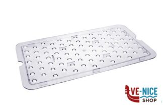 plastica GN POLICARBONATO 1.1 FALSO FONDO FORATO CM 53X32 MORI2A