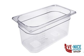 plastica GN POLICARBONATO 1.3 BACINELLA CM 32X18 H.15 MORI2A