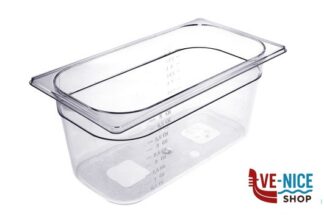 plastica GN POLICARBONATO 1.3 BACINELLA CM 32X18 H.20 MORI2A