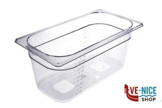 plastica GN POLICARBONATO 1.3 BACINELLA CM 32X18 H.6,5 MORI2A