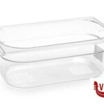 plastica GN POLICARBONATO 1.4 BACINELLA CM 26X16 H.10 MORI2A