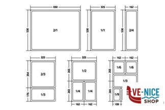 gastronorm GN POLIPROPILENE 1.1 COPERCHIO STANDARD MORI2A