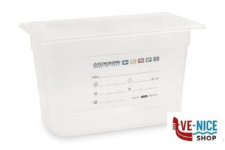 gastronorm GN POLIPROPILENE 1.3 BACINELLA GRADUATA H.20 HACCP MORI2A