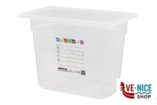 gastronorm GN POLIPROPILENE 1.4 BACINELLA GRADUATA H.20 HACCP MORI2A