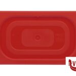 GN POLIPROPILENE 1.4 COPERCHIO ROSSO MORI2A gastronorm 1 pezzi