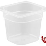 plastica GN POLIPROPILENE 1.6 BACINELLA 17X16 H.15 MORI2A