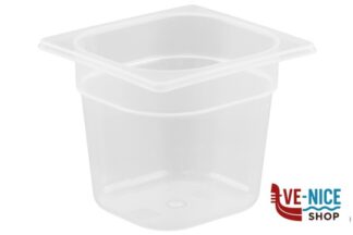 plastica GN POLIPROPILENE 1.6 BACINELLA 17X16 H.15 MORI2A