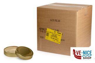 vetro GOURMET DWO-SCAT.800 COPERCHI A VITE ORO 66MM -18598 DOSEN-ZENTRALE ZUCHNER GMBH