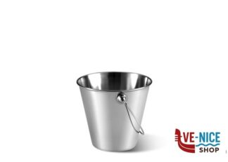 inox GOURMET - MINI CESTINO INOX CON MANICO DIAMETRO CM8,5 H 9 0,32L 7103 COMAS