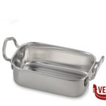GOURMET-MINI TEGLIA INOX CON MANICI CM 14,5X9,5 H4 7107 COMAS inox 1 pezzi