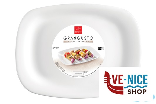 vetro/opale GRANGUSTO-PIATTO BBQ CM.33X24 431240FTB BORMIOLI ROCCO - immagine 2