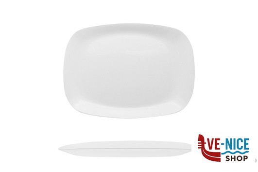 vetro/opale GRANGUSTO-PIATTO PASTICCERIA CM 21,7X16,3 H.1,95 431242FTB BORMIOLI ROCCO