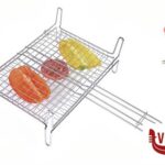 mondo cottura GRATICOLA INCROCIATA 27X37 C.PIEDI FILTEX