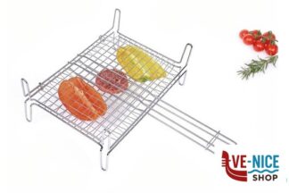 mondo cottura GRATICOLA INCROCIATA 27X37 C.PIEDI FILTEX