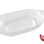 altri materiali GRATTAMELE GRATTUGIA PER MELE IN VETRO BORGONOVO