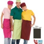 altri ARGO-GREMBIULE SENZA PETTORINA NERO-GESSATO CONFEZIONE 2 PEZZI TOMA