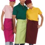 altri ARGO-GREMBIULE SENZA PETTORINA BORDEAUX GESSATO CONFEZIONE 2 PEZZI    1094 TOMA