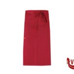 grembiuli GREMBIULE VEGA UNISEX GESSATO ROSSO CONFEZIONE 2 PEZZI CM.65X85 1469 TOMA