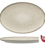 piano GREY IRIS TITANIUM - PIATTO OVALE CM 32 ARIANE FINE PORCELAIN
