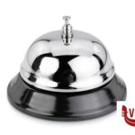 arredamento HORECAPROFESSIONAL - CAMPANELLO RECEPTION CROMATO CM.8,5  TB-35 IMPORT PROFESSIONAL