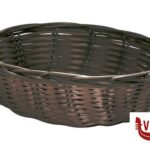 cestini per il pane HORECAPROFESSIONAL - CESTINO PANE OVALE CM.25X18 H 6,5 MARRONE  HPB-5BBR IMPORT PROFESSIONAL