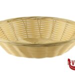 cestini per il pane HORECAPROFESSIONAL - CESTINO PANE TONDO CM.21,5 H 5,5 NATURALE HPB-6CNT IMPORT PROFESSIONAL