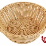cestini per il pane HORECAPROFESSIONAL - CESTINO PANE PESANTE TONDO CM.21 H 8 NATURALE  SPB-7BN IMPORT PROFESSIONAL