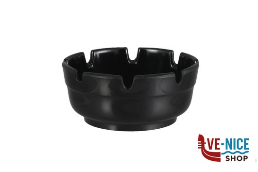 posacenere HORECAPROFESSIONAL - CONFEZIONE 12 POSACENERE BAKELITE NERI AST-4BK IMPORT PROFESSIONAL