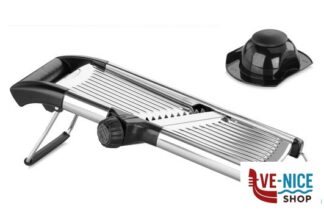 utensili vari HORECAPROFESSIONAL - MANDOLINA INOX CON SALVADITA AMS-03 IMPORT PROFESSIONAL