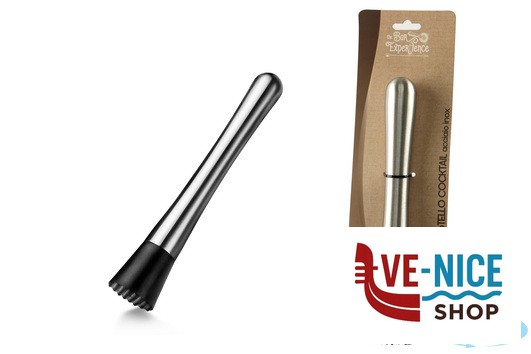 utensili vari HORECAPROFESSIONAL - PESTELLO COCKTAIL ACCIAIO MUD-8S IMPORT PROFESSIONAL - immagine 2