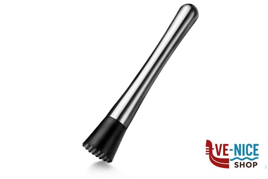 utensili vari HORECAPROFESSIONAL - PESTELLO COCKTAIL ACCIAIO MUD-8S IMPORT PROFESSIONAL