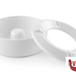 posacenere HORECAPROFESSIONAL - POSACENERE ANTIVENTO CM.10,5 BIANCO ASTM-4WH IMPORT PROFESSIONAL