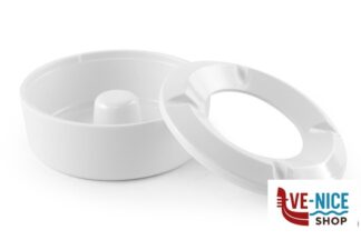 posacenere HORECAPROFESSIONAL - POSACENERE ANTIVENTO CM.10,5 BIANCO ASTM-4WH IMPORT PROFESSIONAL