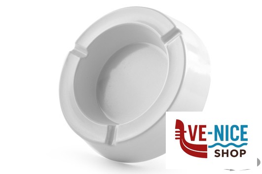 posacenere HORECAPROFESSIONAL - POSACENERE MELAMINA CM.10,5 BIANCO IMPORT PROFESSIONAL - immagine 3