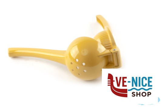 utensili vari HORECAPROFESSIONAL - SPREMI LIMONI CM.7,5 GIALLO IN ALLUMINIO PRESSOFUSO IMPORT PROFESSIONAL - immagine 3