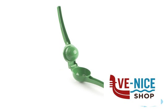 utensili vari HORECAPROFESSIONAL - SPREMI LIMONI-LIME CM.6 VERDE IN ALLUMINIO PRESSOFUSO IMPORT PROFESSIONAL - immagine 2