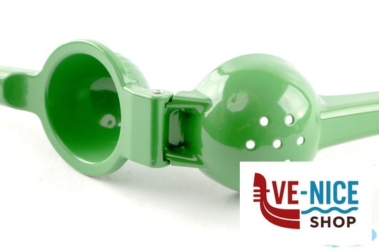utensili vari HORECAPROFESSIONAL - SPREMI LIMONI-LIME CM.6 VERDE IN ALLUMINIO PRESSOFUSO IMPORT PROFESSIONAL - immagine 4