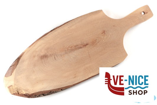 legno HORECAPROFESSIONAL-TAGLIERE CORTECCIA OVALE CON MANICO CM53-60X17-24 ESSENDO UN PRODOTTO NATURALE EVENTUALI SCOSTAMENTI SONO DA CONSIDERARSI TOLLERATI PANETTA CASALINGHI DI PANETTA ANTONIO - immagine 2