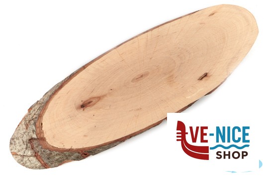 legno HORECAPROFESSIONAL-TAGLIERE CORTECCIA OVALE CM 30-40X9-12 ESSENDO UN PRODOTTO NATURALE EVENTUALI SCOSTAMENTI SONO DA CONSIDERARSI TOLLERATI PANETTA CASALINGHI DI PANETTA ANTONIO - immagine 2