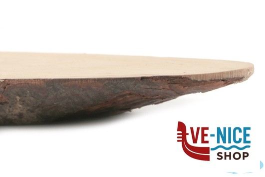 legno HORECAPROFESSIONAL-TAGLIERE CORTECCIA OVALE CM 30-40X9-12 ESSENDO UN PRODOTTO NATURALE EVENTUALI SCOSTAMENTI SONO DA CONSIDERARSI TOLLERATI PANETTA CASALINGHI DI PANETTA ANTONIO - immagine 3