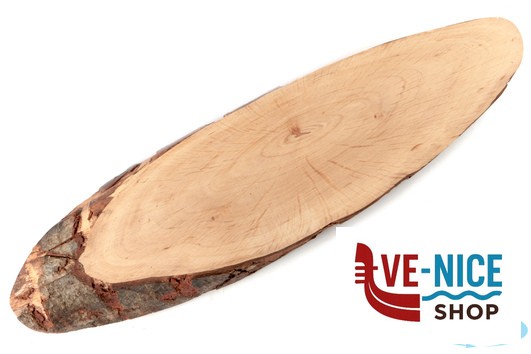 legno HORECAPROFESSIONAL-TAGLIERE CORTECCIA OVALE CM.41-49X12-15 ESSENDO UN PRODOTTO NATURALE EVENTUALI SCOSTAMENTI SONO DA CONSIDERARSI TOLLERATI PANETTA CASALINGHI DI PANETTA ANTONIO - immagine 2