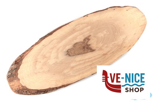 legno HORECAPROFESSIONAL-TAGLIERE CORTECCIA OVALE CM.50-58X15-18 ESSENDO UN PRODOTTO NATURALE EVENTUALI SCOSTAMENTI SONO DA CONSIDERARSI TOLLERATI PANETTA CASALINGHI DI PANETTA ANTONIO - immagine 2
