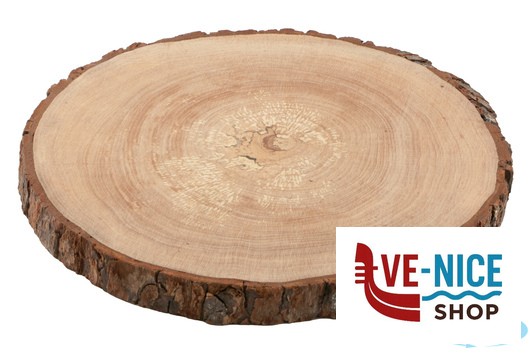 legno HORECAPROFESSIONAL-TAGLIERE CORTECCIA TONDO CM.28-32 ESSENDO UN PRODOTTO NATURALE EVENTUALI SCOSTAMENTI SONO DA CONSIDERARSI TOLLERATI PANETTA CASALINGHI DI PANETTA ANTONIO - immagine 2