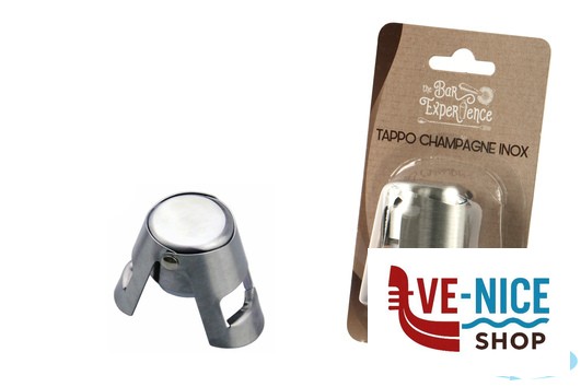 preparazione HORECAPROFESSIONAL - TAPPO CHAMPAGNE INOX CS-S IMPORT PROFESSIONAL - immagine 2