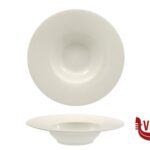 ceramica HALOS BIANCO- PIATTO FONDO CM 22 X H.4,5 ALLUMINA IMPORT TAVOLA PROFESSIONAL