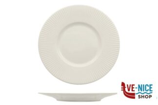 ceramica HALOS BIANCO- PIATTO PANE CM 16 X H 1,3 ALLUMINA IMPORT TAVOLA PROFESSIONAL