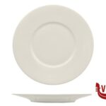 ceramica HALOS BIANCO- PIATTO PIANO CM 28 X H 2,7 ALLUMINA IMPORT TAVOLA PROFESSIONAL