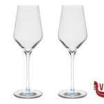 vetro cristallino HIGHLIGHT - CONFEZIONE 2 CALICI VINI BIANCHI QUATROPHIL CL.40,5 CON LUCE BIANCA 2310003HL002 STOLZLE LAUSITZ GMBH