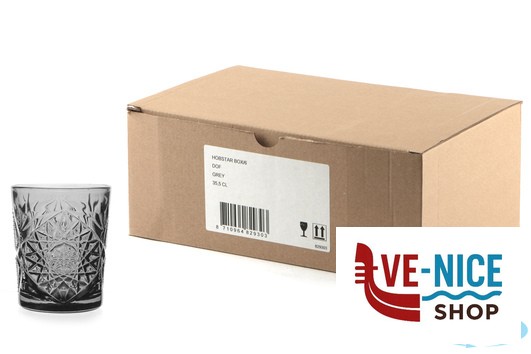 bicchieri bibita HOBSTAR GREY-BICCHIERE DOF CL 35,5 B.V.KONINKLIJKE NEDERLANDSCHE GLASFABRIEK LEERDAM - immagine 2